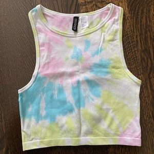 Tie dye crop top